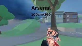 Playing Arsenal with a really slow sensitivity (100cm 360)
