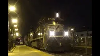 NS 7616 Leads NS H70 Long Hood Forward Through Rutherford