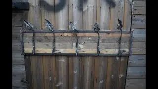 Industrial Coat Rack