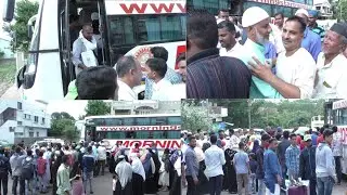 BIJAPUR ME HAJION KI WAPSI | HAJ 2019 || BIJAPUR SAMAY 28-08-2019
