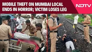 Mumbai News | Mobile Theft On Mumbai Local Ends In Horror; Victim Loses Leg After Falling Off Train