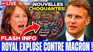 💥&iexcl;&iexcl;CHOC!! S&Eacute;GOL&Egrave;NE ROYAL S&rsquo;EN PREND &Agrave; MACRON : SES PROPOS EN DIRECT FONT TREMBLER LE D&Eacute;BAT !!