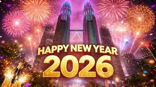 New Year 2026 Celebration at KLCC Twin Towers | Kuala Lumpur Malaysia 