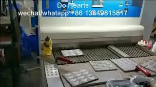 how to make pvc rubber logo label badge machine process