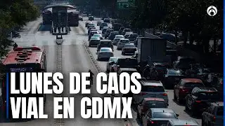 Protesta ind&iacute;gena colapsa el Centro de CDMX en pleno regreso a clases