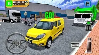 Let's Drive a Yellow VAN! Crazy Driver! #4 - Truck Game Android gameplay