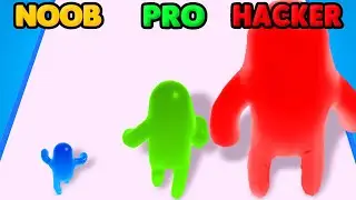 NOOB vs PRO vs HACKER in Join Blob Clash 3D