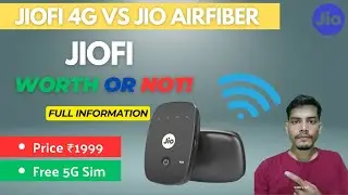 JioFi 4G does support 5G network | Worthy or Not for 2024 #jio #wifi