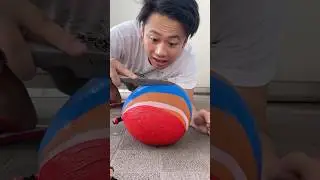 Multiple balon 🎈 #skills #satisfying #fischer #challenge #balloon #diy #meme #trick #チャレンジ