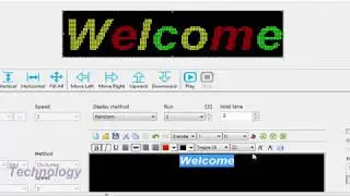 How to program led display board.