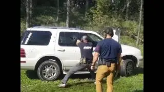 Vehicle Defensive Shooting Course 2016