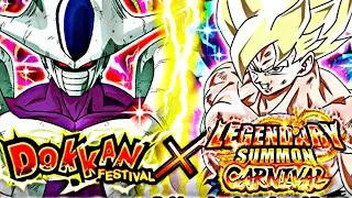 NEW GOKU/COOLER DOKKAN SUMMONS!