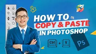 How to Copy & Paste in Photoshop [ Easy Tutorial ]
