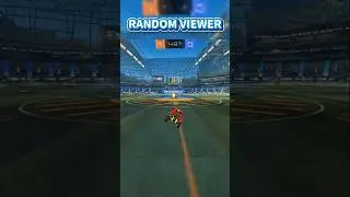 100 подписчиков = Зритель 1 на 1 👀 #rocketleague