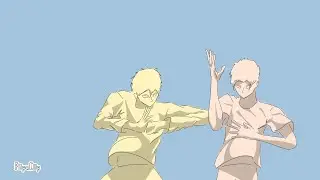 Hand to Hand combat action animation / sakuga