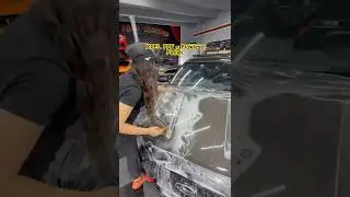 Flawless XPEL PPF on Carbon Fiber Hood! 2022 Hyundai Veloster N Install #Short