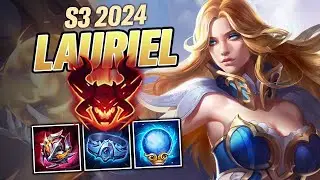 Lauriel S3 2024 - Trang Bị, Bảng Ngọc, Ph&ugrave; Hiệu, Combo V&agrave; C&aacute;ch Chơi Lauriel Mạnh Nhất