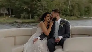 Cottage elopement on an ISLAND! | Cordova Lake Elopement | Havelock Ontario