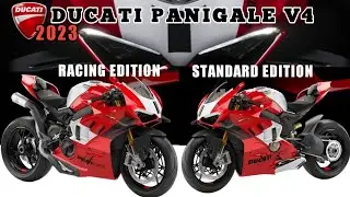 DUCATI PANIGALE V4S, V4R 2023 Upgraded | Full specs, Quick review, features, walk around and price
