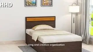 Top Trending Single Bed Small Wooden Bed Designs | Cool & Latest Bed For Bedroom | Home D&eacute;cor Ideas