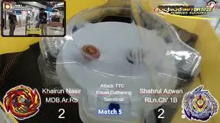 RAGE LONGINUS VS MASTER DIABOLOS | BEYBLADE BURST TOURNAMENT | Attack TTC Emart Matang