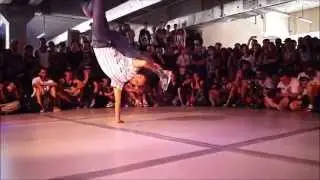 Bgirl Jilou at Outbreak Europe 2014