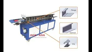 TDF flange machine for the  Air-condition Rectangular Ducts Fittings,Transverse duct flange machine