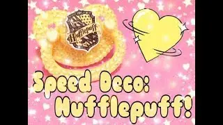 Speed Deco: Hufflepuff