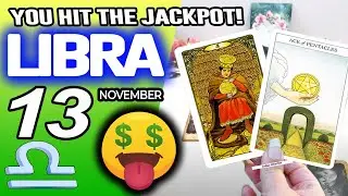 Libra ♎️🤑YOU HIT THE JACKPOT!💲💲 horoscope for today NOVEMBER 13 2025 ♎️ #libra tarot NOVEMBER