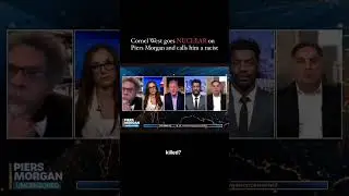 Cornel West destroys Piers Morgan with intellect!!!