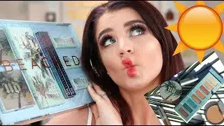 BEACHED FULL COLLECTION REVIEW + TUTORIAL URBAN DECAY | MAKEUPMOLLY