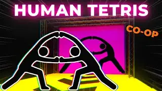 HUMAN TETRIS | Immersive Interactive Warm Up #6 | 2 Player