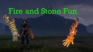 Spellbreak BR Casual Gameplay: Fire and Stone Fun