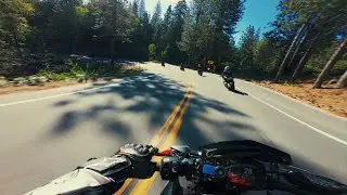 Kawasaki Z900 POV Ride to Shaver Lake |  | Raw Leo Vince Exhaust Sound [4K]