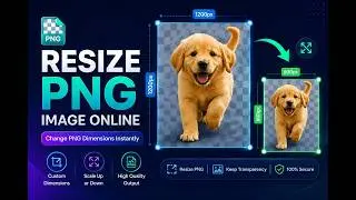 How to Bulk Resize PNG Images Without Losing Transparency (Free)