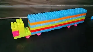 Satisfying DIy Lego Big Truck 15/ASMR building block #buildingblocks 