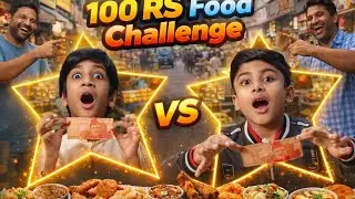 Survival in 24 HOUR 100 RS Food Challenge 😲😀🤣🍉🥞🍔 vlog by H W Extra 