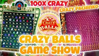 🔥Crazy Balls BIG WIN 😱 100x Chance Card 🎯 + Crazy Time 🎡 & Cash Hunt 💰 Bonus | Live Casino