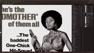 Hi-Fi Ink - Coffy - Greyscale Separations