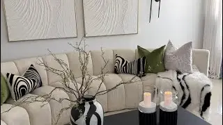 Decoraci&oacute;n de mi sala sin gastar nada/ living room ideas 