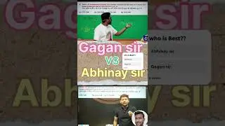 Abhinay Sir Vs Gagan Sir ! Which trick is faster?🔥 #ssc2025 #abhinaymaths #gaganpratapmaths #shorts