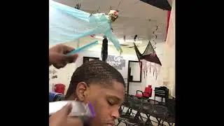 HAIRCUT TUTORIAL: Low Taper with deep waves || Enhanced