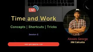 CAT 2021 | XAT 2021 | Problems on Time and Work | Concepts, Shortcuts and Tricks | Session 2
