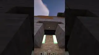 Realistic creeper portal in Minecraft 🌀✅! (build idea, Tutorial) #shorts #minecraft #minecraftshorts