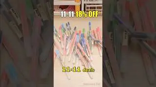 Amazing 11.11 deals at Stationery Pal! #shorts