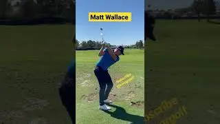 Matt Wallace | Iron Swing via @golf_clips IG #golftips #golf #dpworldtour #pgatour