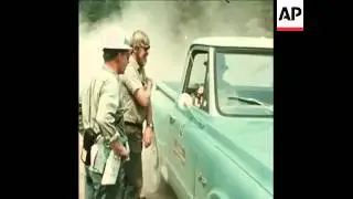 SYND 20-8-73 SHOTS OF FOREST BLAZE