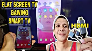 HOW TO CONNECT YOUR ANDROID PHONE TO FLAT SCREEN TV USING HDMI CABLE 2023