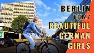 Beautiful German Girls | Berlin Walking Tour 🇩🇪