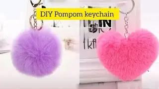Homemade cute keychains  very easy to make don't skip the video watch fully 